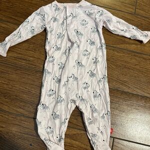 Magnetic Me-Pink Zebra Print Kids One Piece
